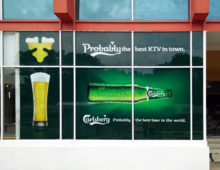 Carlsberg Glass Decal